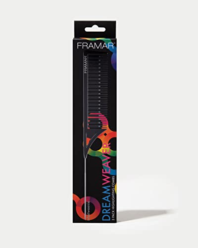 Framar Dreamweaver Highlight Comb Set – Combs for Hair Stylist