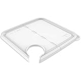 EVERIE Collapsible Hinged Lid Compatible with Wancle Sous Vide Cookers and Rubbermaid 12 18 22 Quart Container, BPA Free Plastic Lid (Does Not Fit Anova or Joule)