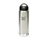 Klean Kanteen Wide Mouth Double Wall Insulated Water Bottle with Loop Cap, Brushed Stainless, 20-Ounce