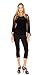 SHU-SHI Womens Sheer Poncho Casual Summer Shrug Bolero Lightweight Knit Black