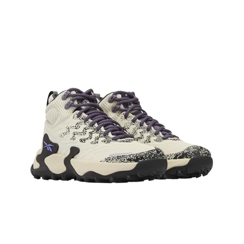 KITARI DMX Baskets pour Femme Albâtre/Washed Black/Purple Fusion, 40 EU, albâtre délavé Noir Violet Fusion, 40 EU