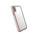 Speck Products Presidio Show iPhone Xs/iPhone X Case, Clear/Rose Gold