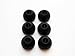 6pcs - (L) Large Replacement Eartips Earbuds for in Ear Earphones with 4.9mm to 6.3mm Nozzle Attachment
