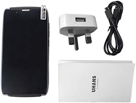 U300 Dual SIM Card 5.5 Inch 1080 * 1920 HD Screen MT6750T Octa-Core 4GB+32GB Smart Phone For Android 6.0 Black
