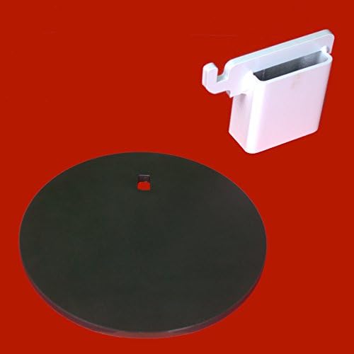 10" 3/8" AR500 Steel Unfinished Gong Target with 2x4 Hook Mount Combo