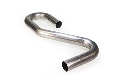 Squirrelly 304 Stainless Steel 3" U J L Mandrel Bend Pipe 180 125 35 Degree 16 Gauge Piping - Thumbnail 4