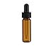 1 Dram AMBER Glass Vial - Dropper - Pack of 72