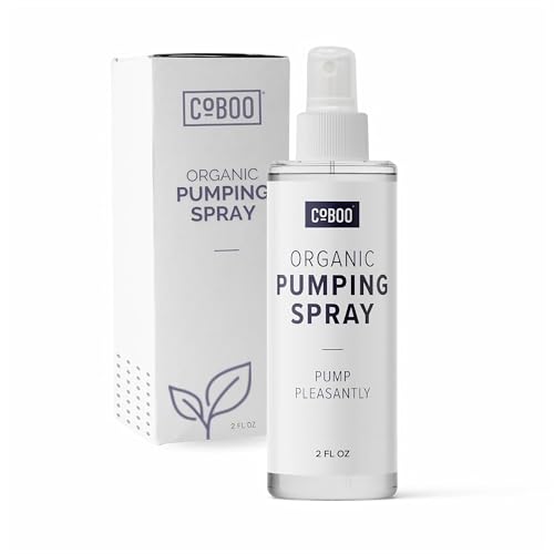 CoBoo The Original Pumping Spray 2 Fl Oz | Organic Lubricant for Breast Pumping | Pump Flange Spray for Breast Shields | Vegan & Lanolin Free, Made in USA | Helps Sore Nipples & Clogged Milk Ducts