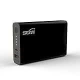 SoMi 10,000mAh Portable Charger, Ultra-Compact, Small and Light, 2.4A Output Port, Aluminum Power Bank w/UL-Approved Battery Cell, High-Speed Patented Charging Technology External Cellphone Charger