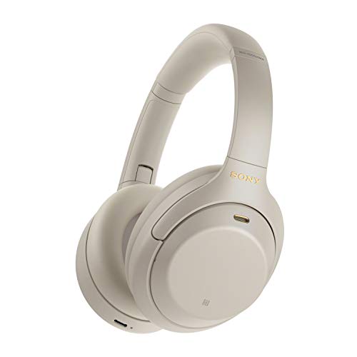 ایگرد | قیمت و خرید Sony WH-1000XM4 Wireless Noise Canceling Over-Ear  Headphones (Silver) Knox Gear Headphone Hanger Mount Bundle (2 Items)