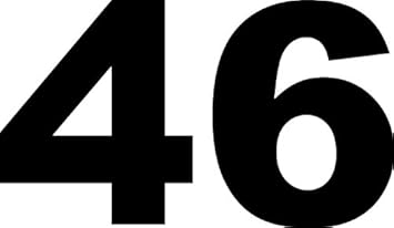 2 X Msa Specification Race Numbers Rally Stock Car Track Day Decal Sticker By Ellis Graphix White Amazon Co Uk Automotive