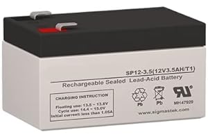 Mighty Max ML3-12 Replacement Battery - 12 Volt 3.5 AH F1 Terminal by SigmasTek