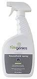 Hair Genies Lice Protection Household Spray. Repellant and Protection, Safe, All Natural, for House, Home, Car, Furniture, Couch, Toys,Non-Staining, Peppermint Scented Cleaner, Repels Super Lice,32 oz