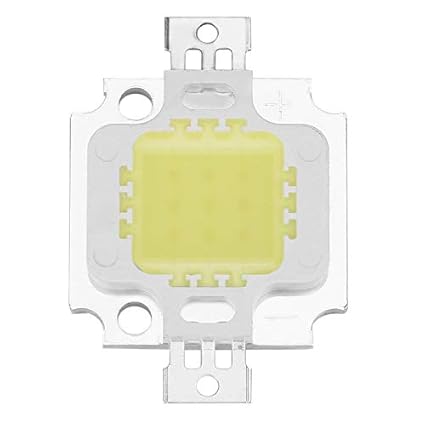 camillia-de High Power Pure White COB SMD Led Chip Flood Light Lamp Bead 10W Low Heat Generating Saving Energy Environmentall