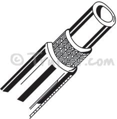 1568-1080-250 Synflex 3/8 In Hose (Max Continuous Length 250 Ft)for LPM