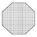 Fotodiox EZ Pro Octagon Softbox 48-Inch EggCrate - 50 Degree Grid, Each Grid Size: 2 x 2 x 1.5 Inch