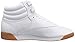 Reebok Women's Freestyle Hi Walking Shoe, White/Gum, 7 M US