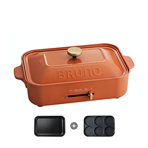 Bruno Compact Hot Plate Electric Griddle Multifunctional Electric Skillet 120V Bruno Indoor