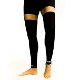 XYZ Athletic Leg Copper Compression Sleeves- Aids Circulation and Blood Flow- Support / Warm-Up / Endurance / Recovery- 2 Sleeves