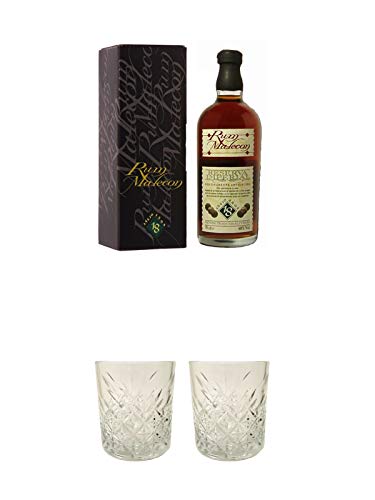 Malecon Reserva Imperial Rum 18 Jahre Panama 0,7 Liter + Rum Glas 1 Stück + Rum Glas 1 Stück