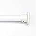 Room/Dividers/Now Heavy Duty Tension Curtain Rod: Adjustable No-Drill Curtain Rod for Windows, Bedrooms and Closets - Sturdy Tension Rod (80-120 Inches, White)