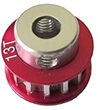 Hobbypower CNC Metal 13t Pulley Gear for Sakura D3 Cs 1/10 Drift Racing Car