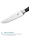 Equinox 4-Piece Stainless Steel Steak Knife Set, Serrated Steak Knives Set of 4 With ABS Handle