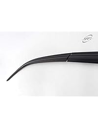 Seguro de humo ventana visera sol lluvia rejilla de ventilación Set de 4 piezas para 2016~2018 Toyota Camry Out Channel Visor