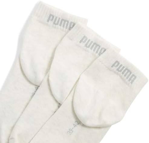 Unisex Plain Quarter 3 pack