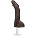 Doc Johnson Prince Yahshua - ULTRASKYN 10.5” Cock - With Removable Vac-U-Lock Suction Cup Base - F-Machine Compatible Dildo - Brown