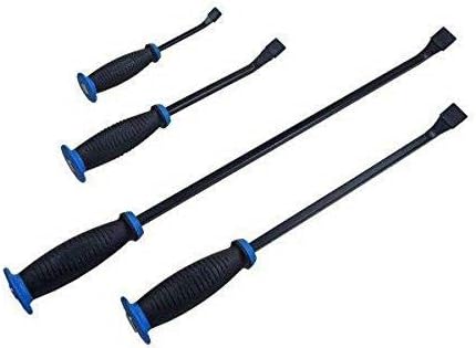 US PRO 4pc Guard Handle Pry Bar Set CRV Steel 6766 Black Oxide Finish