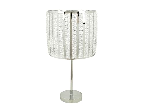 LAMPARA MESA METAL PANTALLA METAL