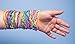Fun Silly Assorted Shapes, Colors and Sizes Silicone Silly Bandz Rubber Band Bracelets Party Favors- 6 Packs with 24 Bands in Each Pack (144 Wristbands Total)
