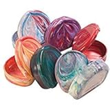 Practicon 7086011 Designer Marbled Color Cases (Pack of 6)