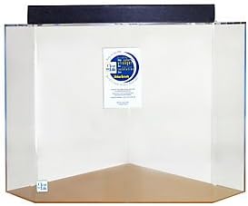 Acrylic Pentagon Aquarium 50 Gallon Blue