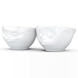Tassen Medium bowls Set No.1 - grinning & kissing 6.7oz /200ml