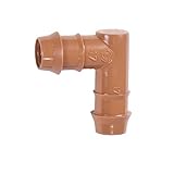 25-PACK - Drip Irrigation Universal Barbed Elbow Fitting, Fits All Sizes of 17mm, .600