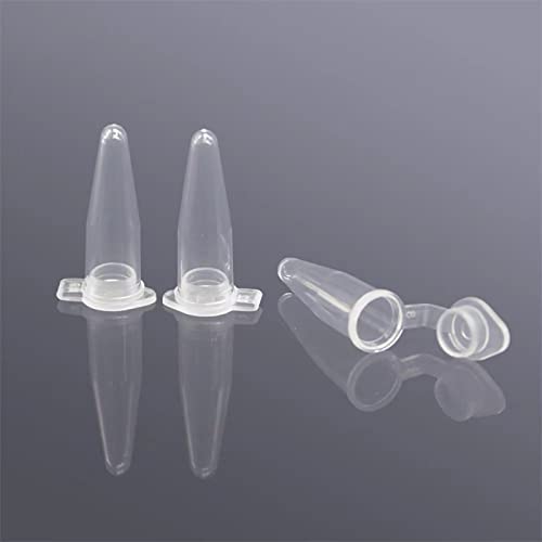 0.2ml Ultra-Thin Wall PCR Tubes With Flat Caps - DNase/RNase Free, Pack Of 1000, For Precise Thermal Cycling