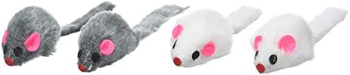 3 x Catnip Mice, 4 Pieces