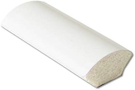 Virtual Plastics uPVC Quadrant Trim 17.5mm White 5x95cm Window Tile Beading