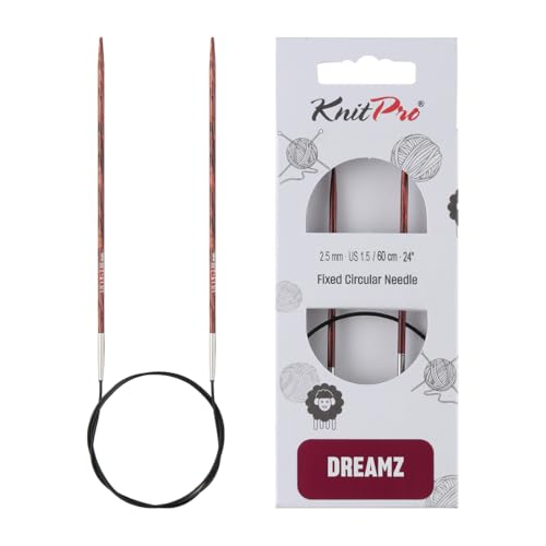 KnitPro Dreamz Fixed Circular Needles 24 (60cm) | Size 2.50mm