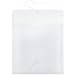 JAM PAPER Plastic Envelopes with Button & String Tie Closure - Large Square - 13 x 13 - Clear - 12/Pack