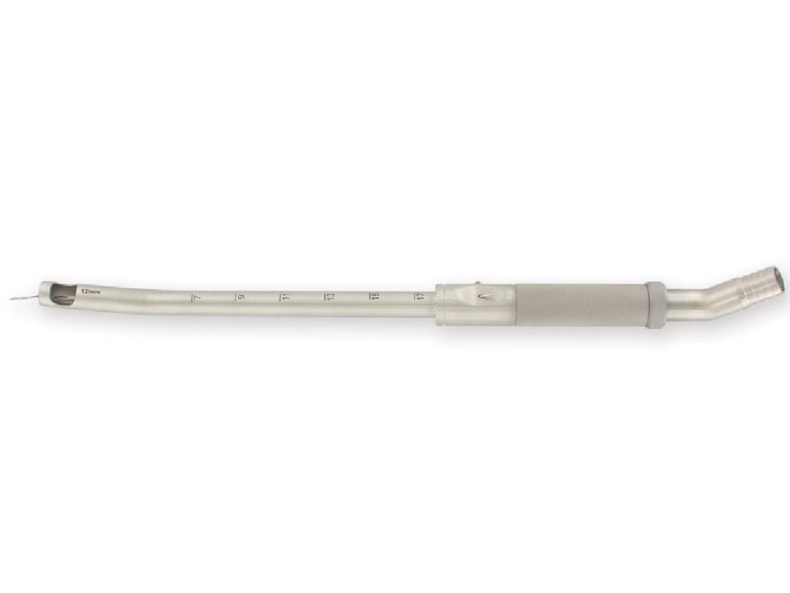 GIMA 28264 Bierer Aspiration Tube, Stainless Steel, 12 mm Diameter