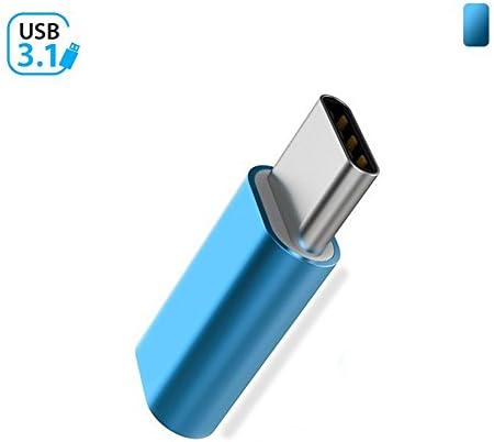 USB Type C Adapter, Linwood USB-C Male to Micro USB Female Connector Convert for Samsung Galaxy S8 Plus S8+ Note 8 MacBook Pro LG G5 G6 V20 Nexus 5X 6P Pixel 2 XL, etc(Black TC Adapter)
