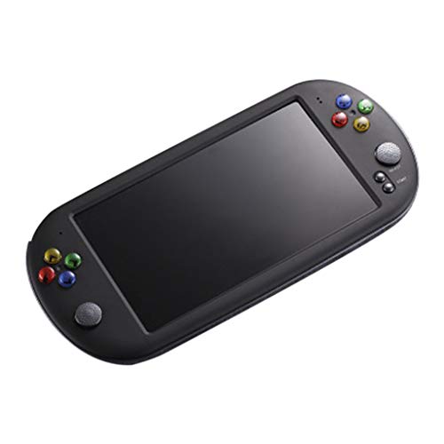 Basde Handheld Game Console Kids Adults, New X16 Large Screen 7inch HD Handheld Arcade Game Nostalgic Contra Game Console Home Travel Portable Gaming System Childrens Tiny Toys