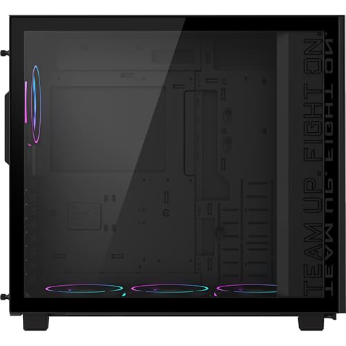 Aorus C400 - Carcasa de Cristal para Torre Media, Color Negro