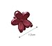 cuhair(TM) 10pcs bangs mini hair claw clip hair pin flower for girl mix colored
