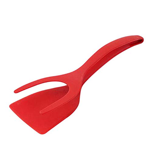 Silicone Spatula Fried Egg Flipping Spatula, 2In1 Silicone Egg Turner