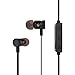 Bluetooth Headsets, HeQiao Magnetic Bluetooth Earphones HIFI Sweat-Proof Wireless Earbuds Balanced Stereo Audio In-Ear Headphone for Sports Workout (Magnet-Adsorption, Noise-Canceling)(Black)