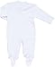 Kissy Kissy - Basic Footie - White-0-3mos